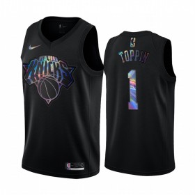 Dres New York Knicks Obi Toppin 1 Iridescent HWC Collection Swingman